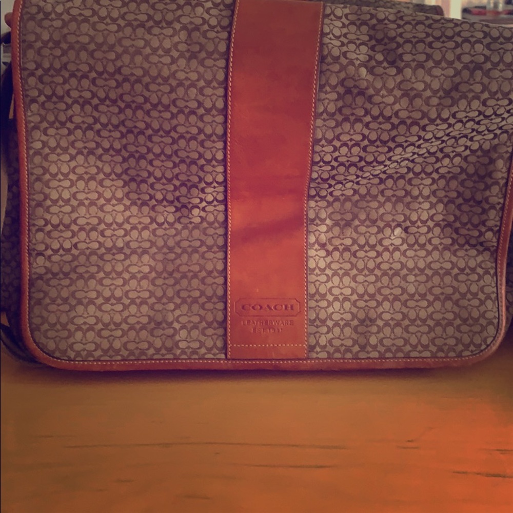 Coach laptop bag